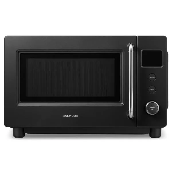 KRN01JP-BK BALMUDA The Range S 5つのモードを搭載したコンパクト設計の単機能電子レンジ KRN01JP-BK