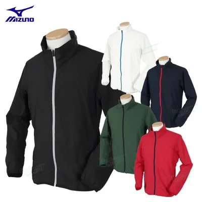 ミズノ MIZUNO ゴルフウエア メンズ ブルゾン 撥水 ストレッチ 収納袋付き「 52JE9561 」 秋冬ウエア 【当店在庫品】
