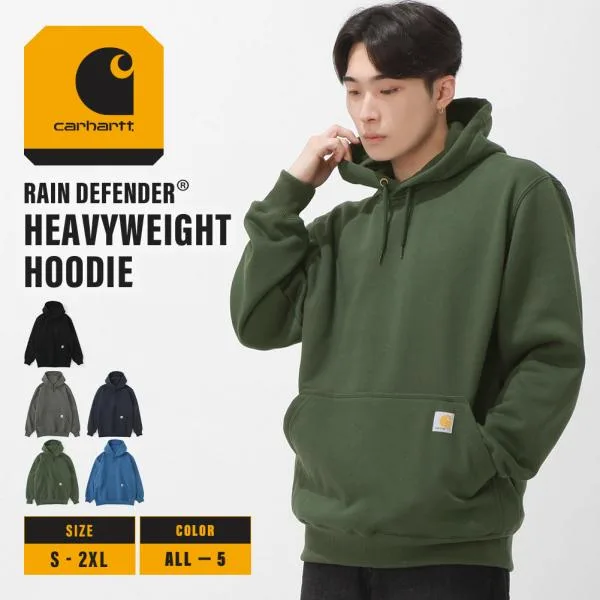 Carhartt カーハート パーカー メンズ 裏起毛 大きいサイズ スウェット ブランド 厚手 ヘビーウェイト 無地 アメカジ 100615 USAモデル