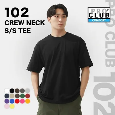 【正規代理店】 PRO CLUB プロクラブ Tシャツ メンズ 半袖 大きいサイズ 無地 ゆったり コンフォート アメカジ カジュアル USAモデル 【メール便可】