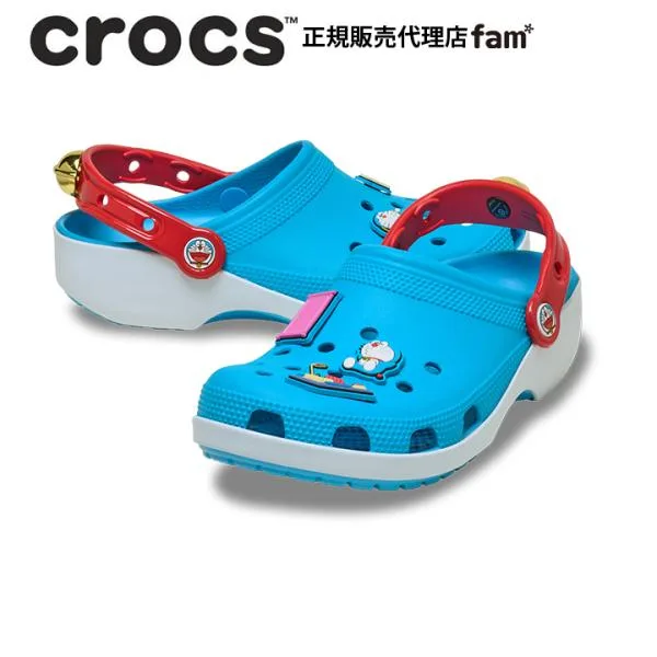 クロックス crocs【メンズ レディース サンダル】Doraemon Classic Clog/「ドラえもん」 クラシック クロッグ/211691-90H|##