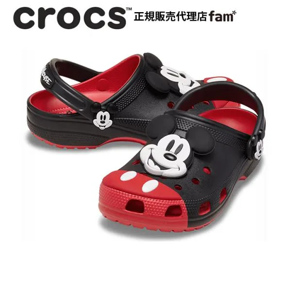 クロックス crocs【メンズ レディース サンダル】Mickey Mouse Classic Clog/『ミッキー』マウス クラシック クロッグ/ディズニー /212292-90H|##