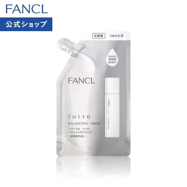 toiro トイロ バランシングドロップ 化粧液 つめかえ用120mL 医薬部外品 化粧水 無添加 肌荒れ 美白 保湿 敏感肌 ファンケル公式