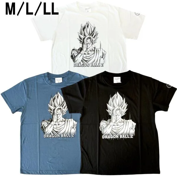 ドラゴンボールZ 悟空 瞬間移動 プリント 半袖 Tシャツ メンズ 紳士 M L LL 春 夏 アニメ キャラクター グッズ 部屋着 パジャマ 普段着