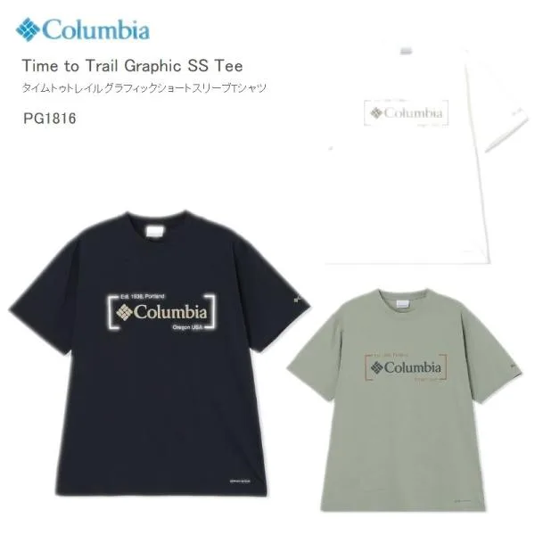 40%OFF コロンビア tシャツ COLUMBIA PG1816 Time to Trail Graphic SS Tee タイムトゥトレイルグラフィックショートスリーブTシャツ A261