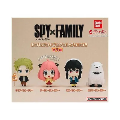 SPY×FAMILY カプセルフィギュアコレクション2 全4種コンプリートセット / メール便対応可 スパイファミリー