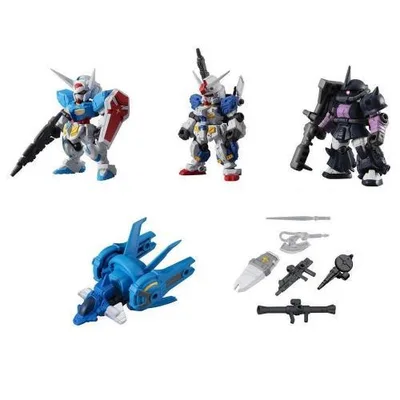 機動戦士ガンダム MOBILE SUIT ENSEMBLE 12 コンプリート5種セット / モビルスーツ アンサンブル ガシャポン