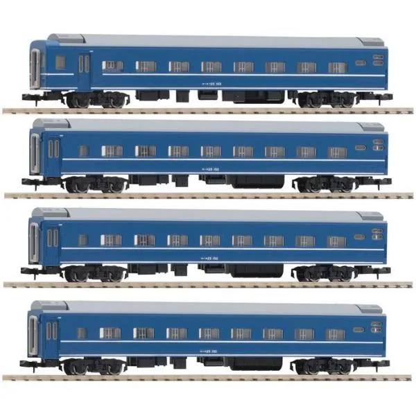 Nゲージ 国鉄 24系 25-100形 特急寝台客車 増結セット 4両 鉄道模型 客車 TOMIX TOMYTEC トミーテック 98803