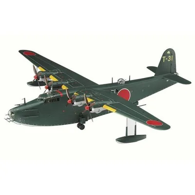 1/72 川西 H8K2 二式大型飛行艇 12型 プラモデル 模型 ハセガワ E45