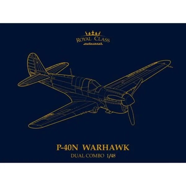 Eduard 1/48 P-40N Warhawk Dual Combo Royal Class Beaver Corporation EDUR0025