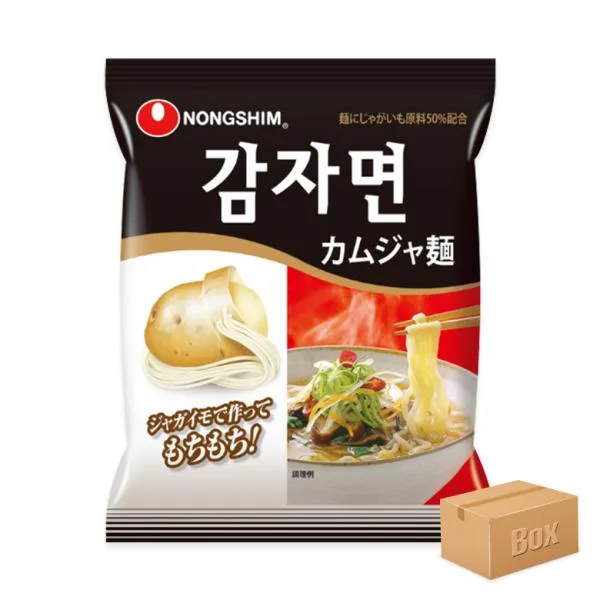 農心 カムジャ麺 100g×40袋 / じゃがいもラーメン 韓国ラーメン 韓国袋麺 インスタントラーメン