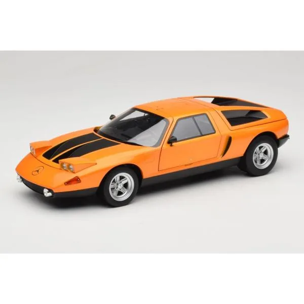 Norev 1/18 メルセデス ベンツ C111 / II 1970年 メタリック オレンジ 模型 モデルカー ミニカー ノレブ Mercedes Benz 183050