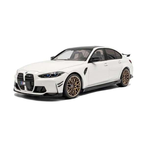 ソリド 1/18 BMW M3 パフォーマンス パーツ 2024年式 アルピンホワイト ミニチュア 模型 ミニカー モデルカー S1814301