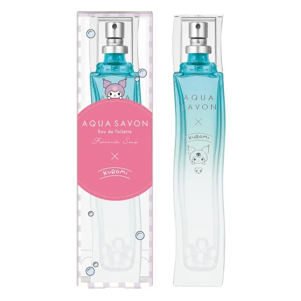 アクアシャボン×サンリオキャラクターズ オードトワレ EDT 80mL 大好きなせっけんの香り × クロミ