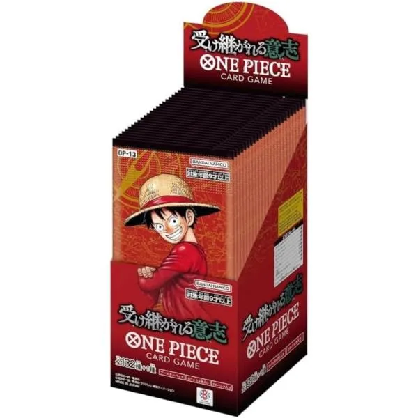 新品未開封 受け継がれる意志 OP-13 ONE PIECE カードゲーム ワンピース ボックス バンダイ BANDAI