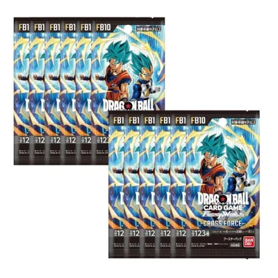 レビュー特典あり 12パック ばら売り ドラゴンボールスーパーカードゲーム フュージョンワールド ブースターパック CROSS FORCE FB10 BOX クロスフォース