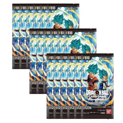 レビュー特典あり 18パック ばら売り ドラゴンボールスーパーカードゲーム フュージョンワールド ブースターパック CROSS FORCE FB10 BOX クロスフォース