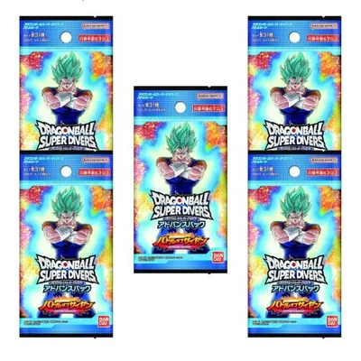 8月8日発売 ばら売り 5パック バンダイ BANDAI ドラゴンボールスーパーダイバーズ アドバンスパック バトルオブサイヤン 20パック入り BOX ボックス