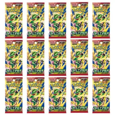 7月31日発売 予約 レビュー特典付き ばら売り 15パック ポケモンカードゲーム MEGA 拡張パック ストームエメラルダ BOX ボックス
