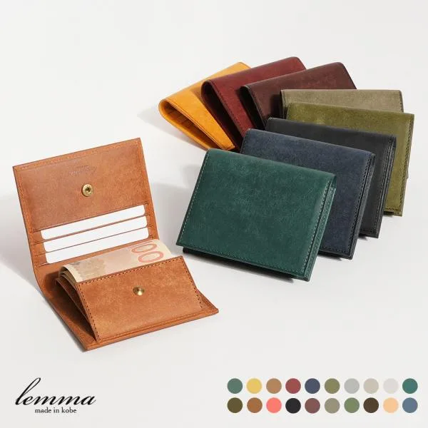 財布 名入れ 本革 二つ折り財布 マリスコ レンマ マネークリップ財布 コンパクト財布 lemma プレゼント 人気 レザー 革 卒業記念 プレゼント 爆買