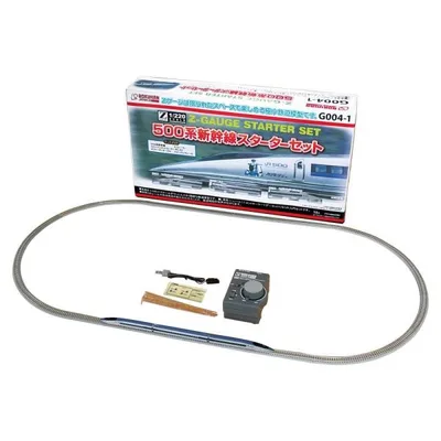 プラモデル 鉄道 模型 新幹線 初心者セット インテリア ディスプレイ コレクション 500系新幹線スターターセット カンセンジャーラベル付き