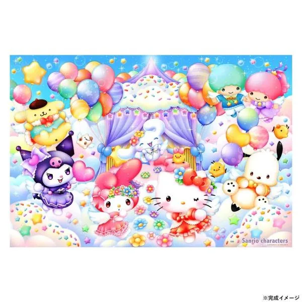 ビバリー サンリオジグソーパズル サンリオキャラクターズ エンジェルパーティー 1000ピース 1000-077