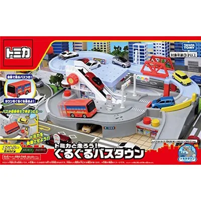 タカラトミー(TAKARA TOMY) トミカワールド トミカと走ろう!ぐるぐるバスタウン