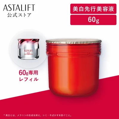 アスタリフト ホワイト ジェリー アクアリスタ 60g 詰め替え用 レフィル ASTALIFT 公式 美白先行美容液 導入美容液 美白 セラミド 潤い 医薬部外品 富士フイルム