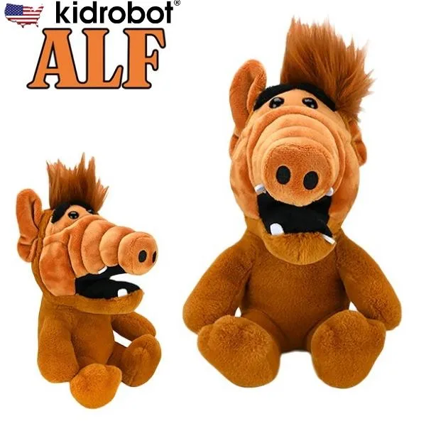 アルフ ぬいぐるみ ALF 高さ24cm PHUNNY Kidrobot グッズ プラッシュ 人形 アメトイ アメリカン雑貨 アメリカ雑貨