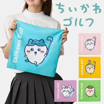 (メール便対応) ちいかわゴルフ ハンドタオル イェー chiikawa Golf キャラクターグッズ 2026モデル