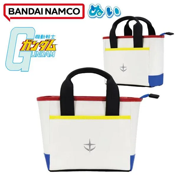 (期間限定) バンダイナムコヌイ 機動戦士ガンダム GUNDAM ラウンドバッグ キャラクターグッズ 2026モデル (sbn)