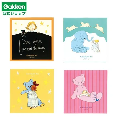 สินค้าใหม่ Kurahashirei Square Memo OR / BU / YE / PK Kurahashirei สินค้าเครื่องเขียน เครื่องเขียน Gakken Staifle