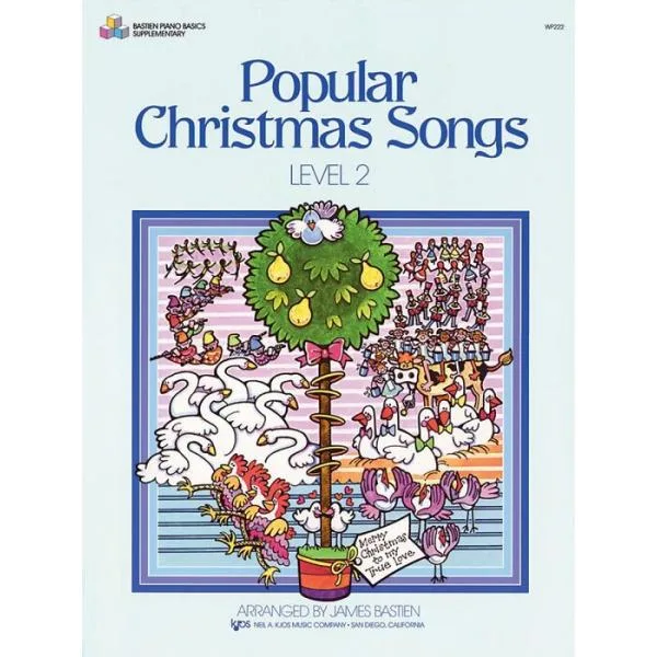 楽譜 バスティン・クリスマス・ソング レベル 2(英語版)(WP222/バスティン補助教材)