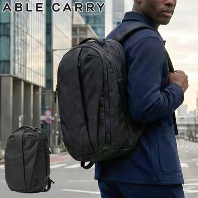 最大41%★10/11限定 日本正規品 ABLE CARRY リュック 通学 大容量 エイブルキャリー 軽量 26L B4 PC Cordura re/cor Ballistic 1680D MAX EDC