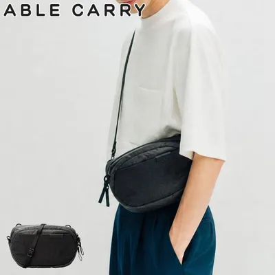 最大41%★10/11限定 日本正規品 ABLE CARRY ショルダーバッグ エイブルキャリー 小さめ 撥水 防水 軽量 Core Sling Mini UltraWeave Ultra200X