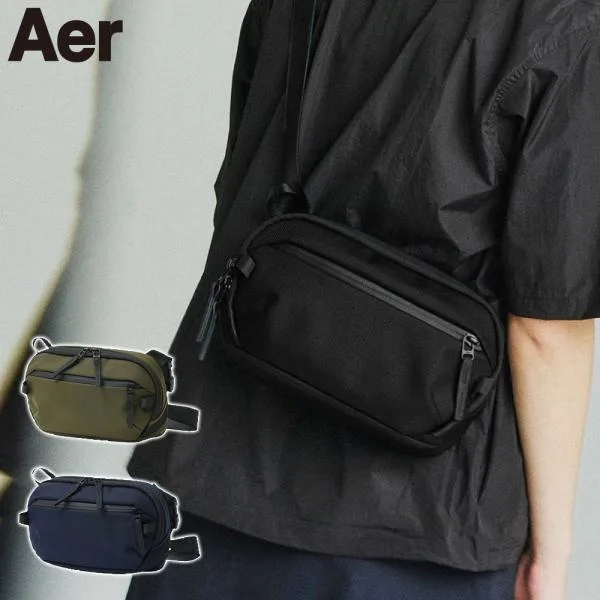最大41%★10/11限定 エアー ボディバッグ メンズ レディース ブランド Aer かっこいい 小さめ 横型 スリングバッグ 斜めがけ Travel Collection Day Sling 4