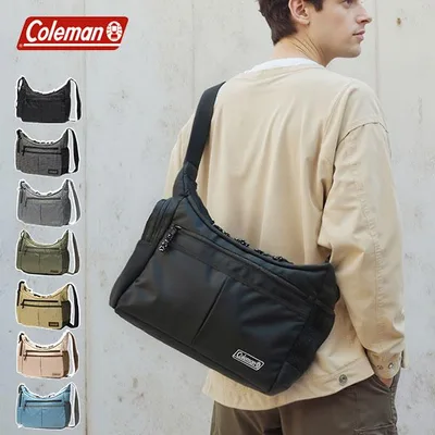 最大41%★10/11限定 公認販売店 コールマン ショルダーバッグ メンズ レディース 大きめ 斜めがけ Coleman A4 大人 軽量 8L 保冷 WALKER クールショルダーMD