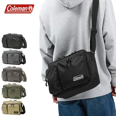 最大41%★10/11限定 公認販売店 コールマン ショルダーバッグ Coleman ブランド 横型 軽量 B5 8L スクエア型 タブレット収納 WALKER ウォーカーショルダー