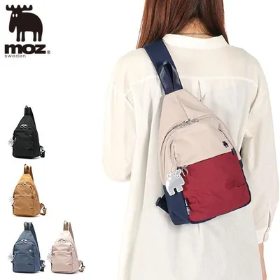 最大50%★10/15〜 モズ ボディバッグ レディース ワンショルダー 小さめ moz バッグ 軽量 軽い ブランド 斜め掛け 大人 おしゃれ 縦型 A5 4L ZZRK ZZRK-05