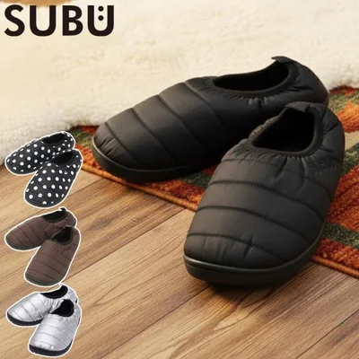 最大50%★10/11限定 正規取扱店 SUBU サンダル メンズ レディース 冬 秋冬 スブ ブランド おしゃれ かわいい ロゴ 無地 シンプル VAMP F-LINE SB030