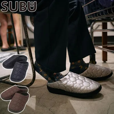 最大50%★10/11限定 正規取扱店 SUBU サンダル メンズ レディース 冬 秋冬 スブ ブランド おしゃれ かわいい スリッパ PERMANENT ORIGINALS CIRCLE SB027