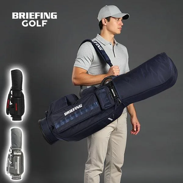 最大55%★10/11限定 日本正規品 ブリーフィング ゴルフ キャディバッグ CR-6 #03 カート型 BRIEFING GOLF 自立 5分割 8.5型 46インチ BRG251D01