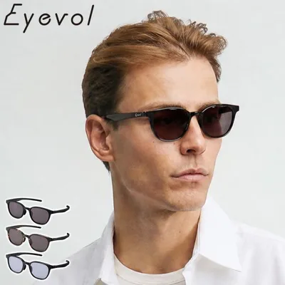 アイヴォル サングラス メンズ レディース 男性 女性 Eyevol UVカット 運転用 UV99.9%カット ウェリントン ドライブ 日本製 MILBURN (54)