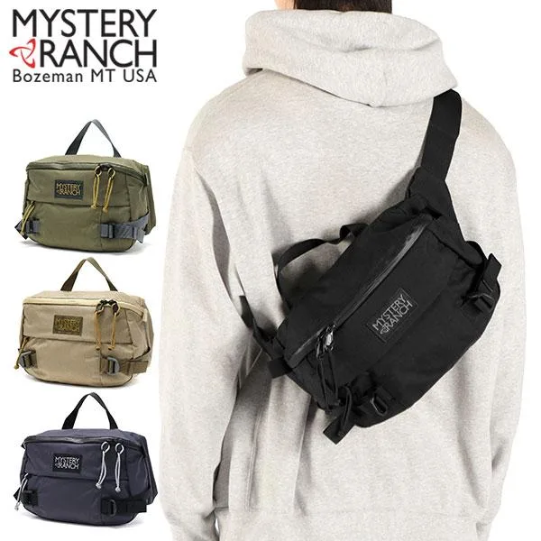 最大42%★8/23迄 日本正規品 ミステリーランチ ボディバッグ メンズ レディース ブランド ナイロン MYSTERY RANCH ヒップバッグ 撥水 軽量 旅行 自転車 8L