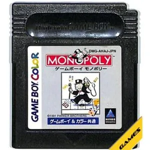 GBC ゲームボーイモノポリー 前面シールにやや汚れあり(ソフトのみ) 【中古】ゲームボーイカラー