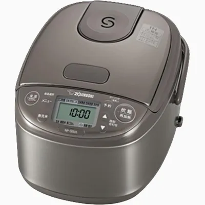 Zojirushi 象印 NP-GS05 IH炊飯ジャー 3合 ステンレスブラウン 豪熱沸とうIH 熟成炊き うるつや保温