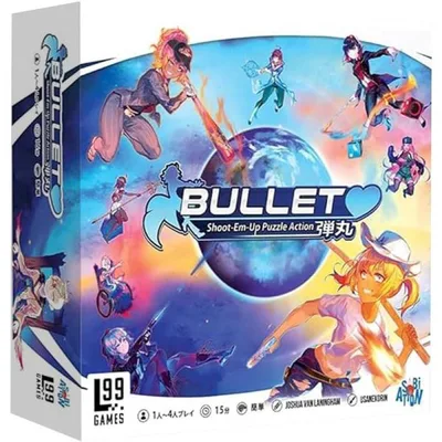 ASOBITION アソビション Bullet ハート 完全日本語版 第二版 1-4人用 8才以上向け パズル ボードゲーム