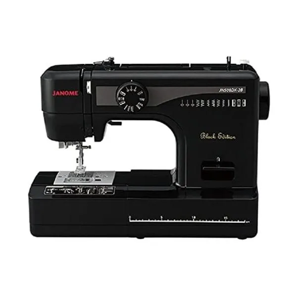 ジャノメ JANOME 電動ミシン ブラック JN508DX-2B