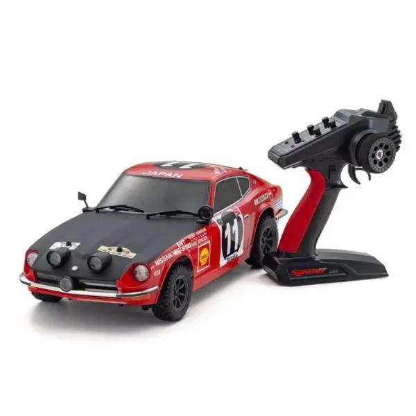 京商 1/10 EP 4WD フェーザーMk2 FZ02-R レディセット 1971 ダットサン 240Z ラリー ラジコン 34482T1