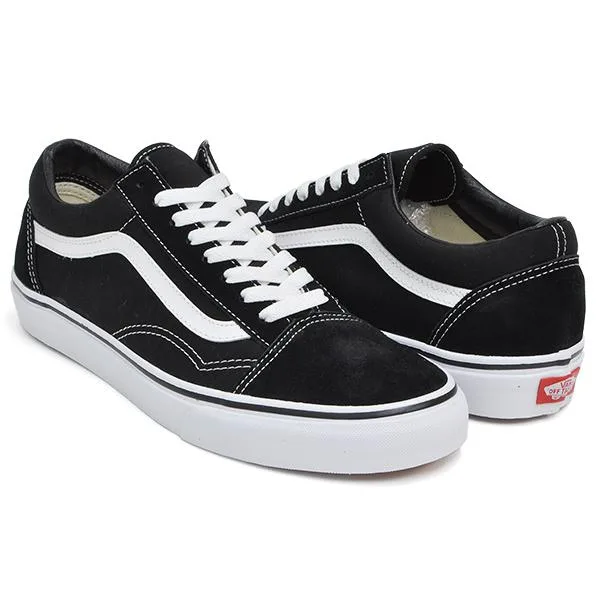 【並行輸入品】VANS OLD SKOOL 【バンズ オールドスクール】 BLACK / WHITE